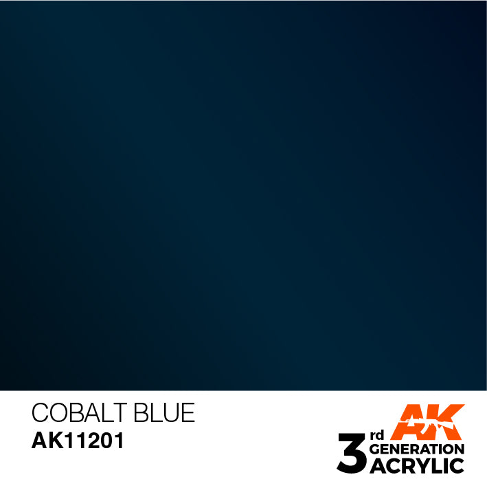 AK Interactive 3G Acrylic Cobalt Blue 17ml | 8435568304345