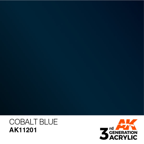 AK Interactive 3G Acrylic Cobalt Blue 17ml