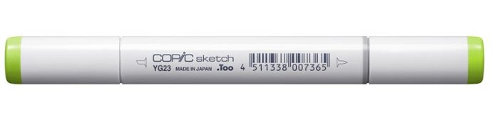 Copic Sketch Marker Yellow Greens, New Leaf YG23 | 4511338007365