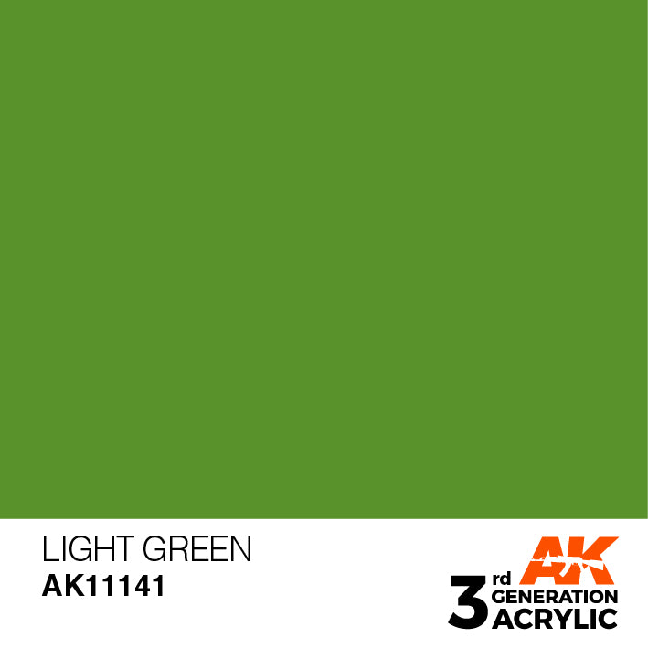 AK Interactive 3G Acrylic Light Green 17ml | 8435568303744