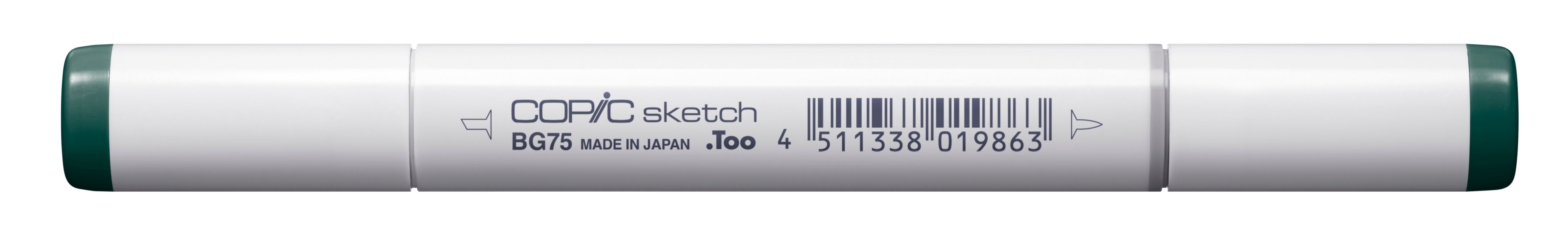 Copic Sketch Marker Blue Greens, Abyss Green BG75 | 4511338019863
