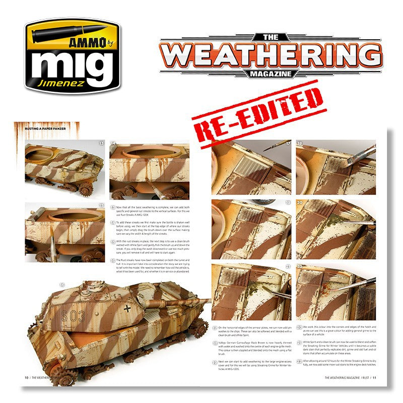 Ammo Mig The Weathering Magazine No 1: Rust (English) | 8432074045007