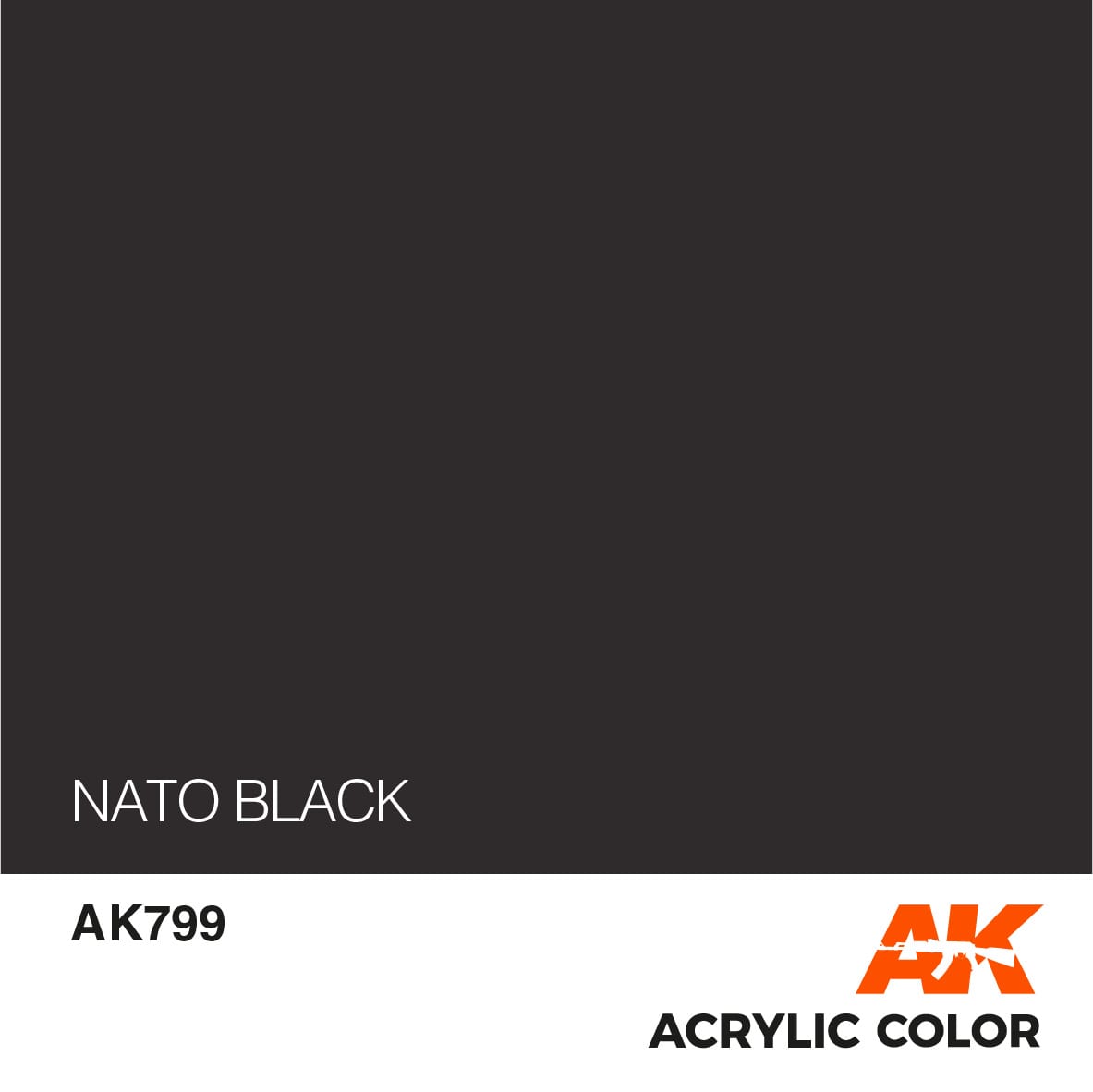 AK Interactive NATO Black 17ml | 8436535577991