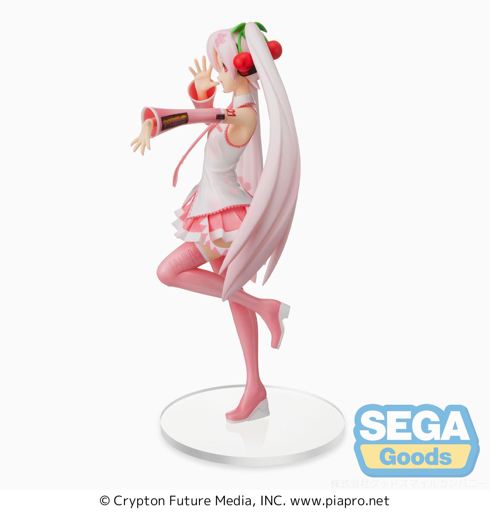 Good Smile Company Hatsune Miku Series SPM Figure 'Sakura Miku' Ver. 3