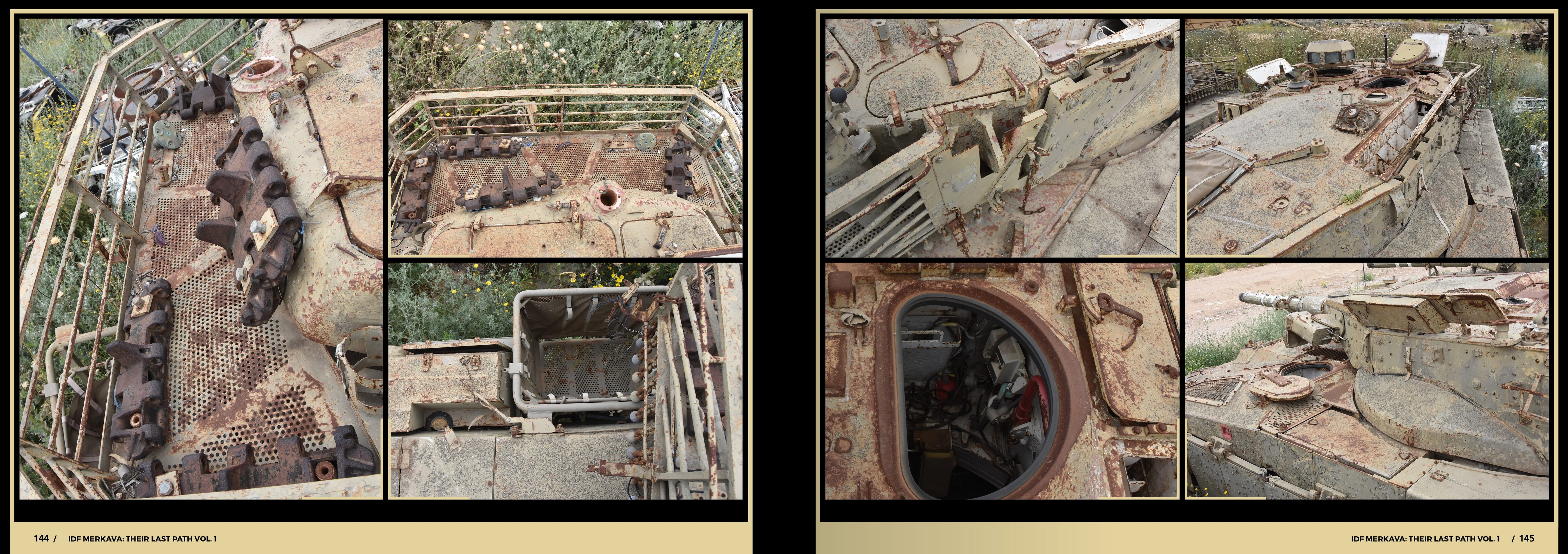 Abteilung502 Their Last Path - IDF Tank Wrecks, Merkava Mk. 1 and 2 | 8435568301757