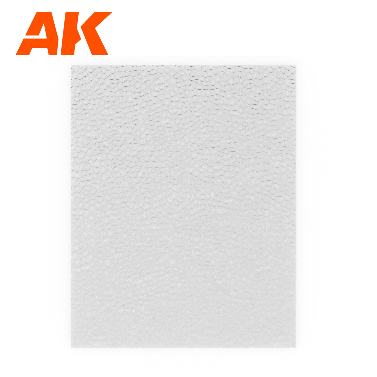 AK Interactive Textured Acrylic Sheet - Transparent Still Water - 245 x 195mm x 1 Unit | 8435568314030