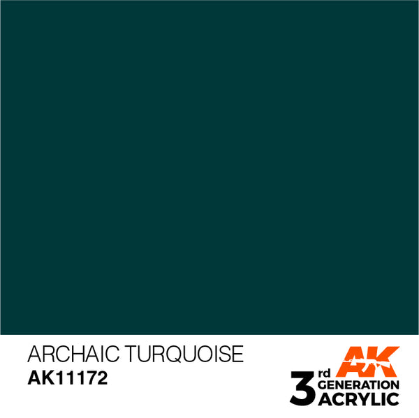 AK Interactive 3G Acrylic Archaic Turquoise 17ml