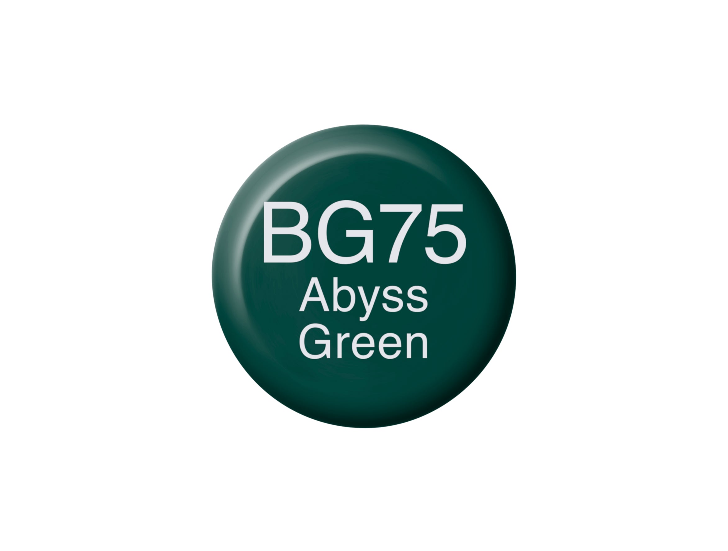 Copic Ink Refill Blue Greens, Abyss Green BG75 | 4511338056363