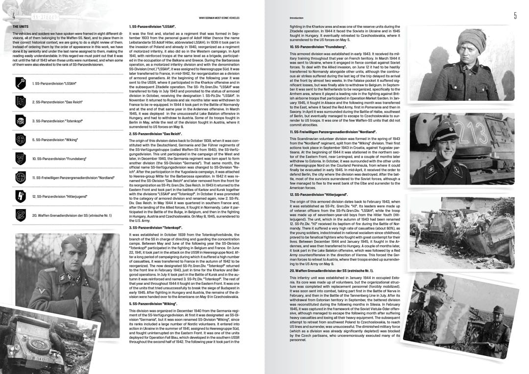 AK Interactive Los Vehículos Alemanes Más Icónicos de la SS Alemana Vol 1 - Spanish [Sale ends when item is out of stock] | 8435568308329