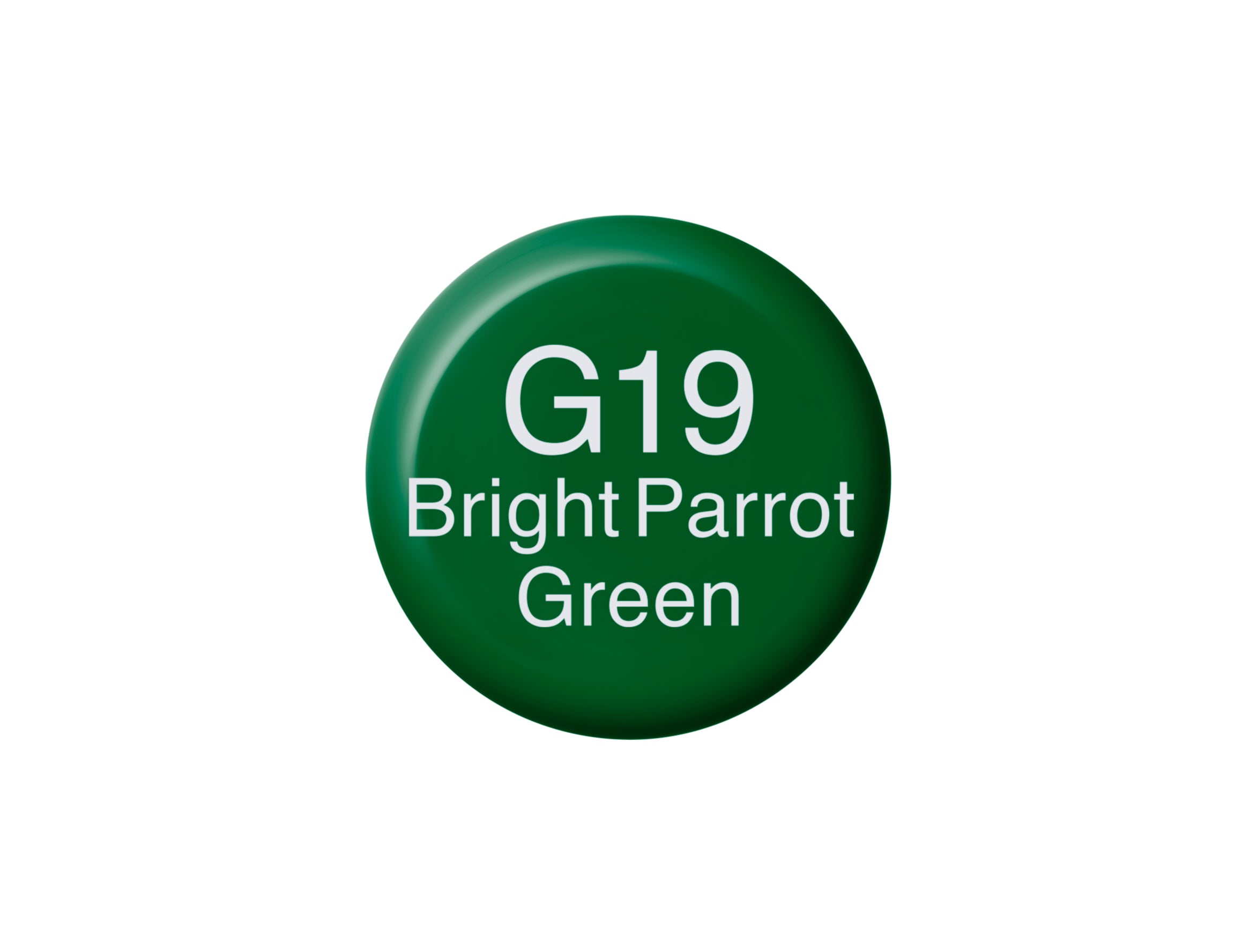 Copic Ink Refill Greens, Bright Parrot Green G19 | 4511338057230