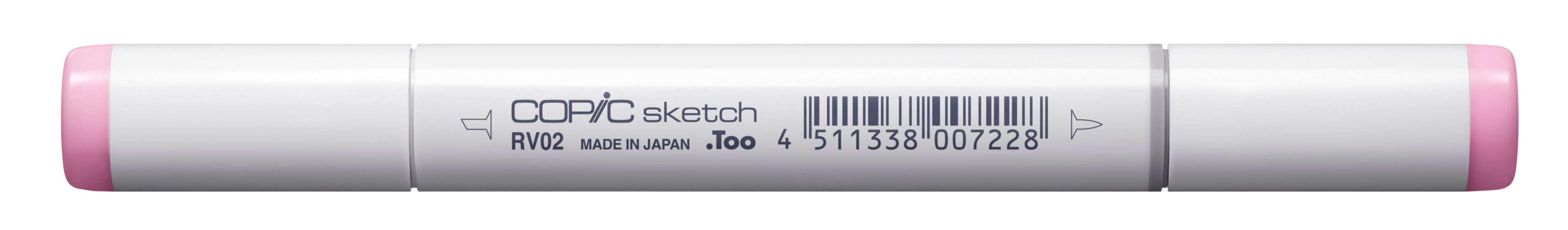 Copic Sketch Marker Red Violets, Sugar Almond Pink RV02 | 4511338007228