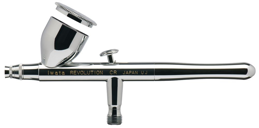 IWATA Revolution HP-CR Gravity Feed Dual Action Airbrush | 734748145029