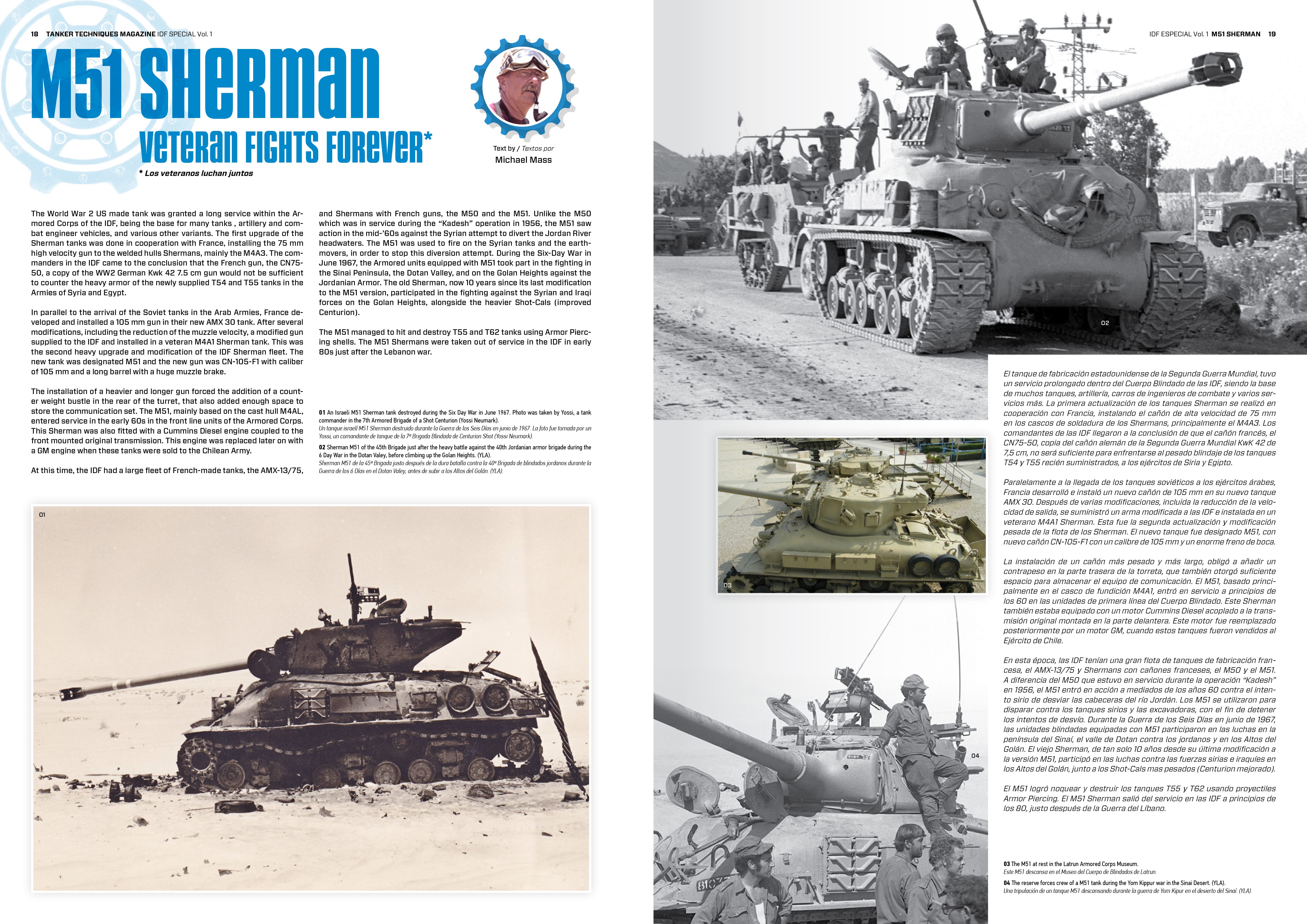 AK Interactive TANKER Special 'IDF Vol.1' - Bilingual