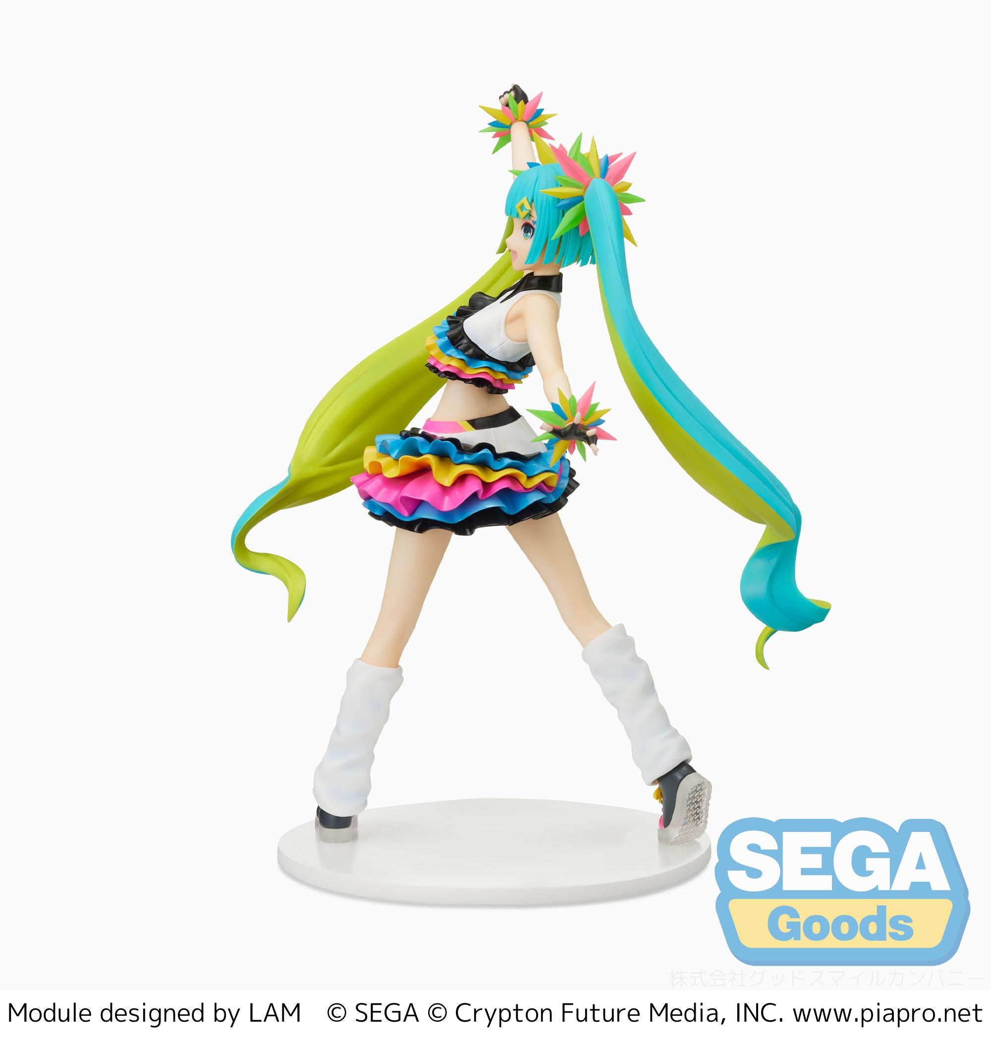 Good Smile Company Hatsune Miku Series Figurizm Project Diva Mega39's Hatsune Miku - Catch the Wave Figure
