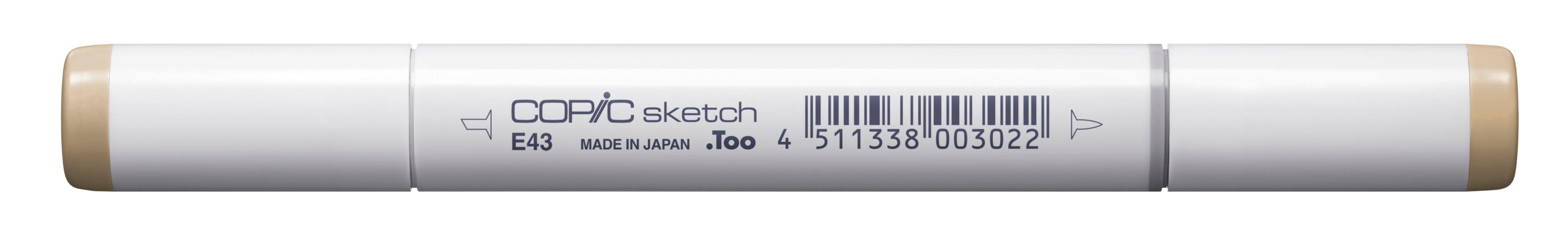 Copic Sketch Marker Earths, Dull Ivory E43 | 4511338003022