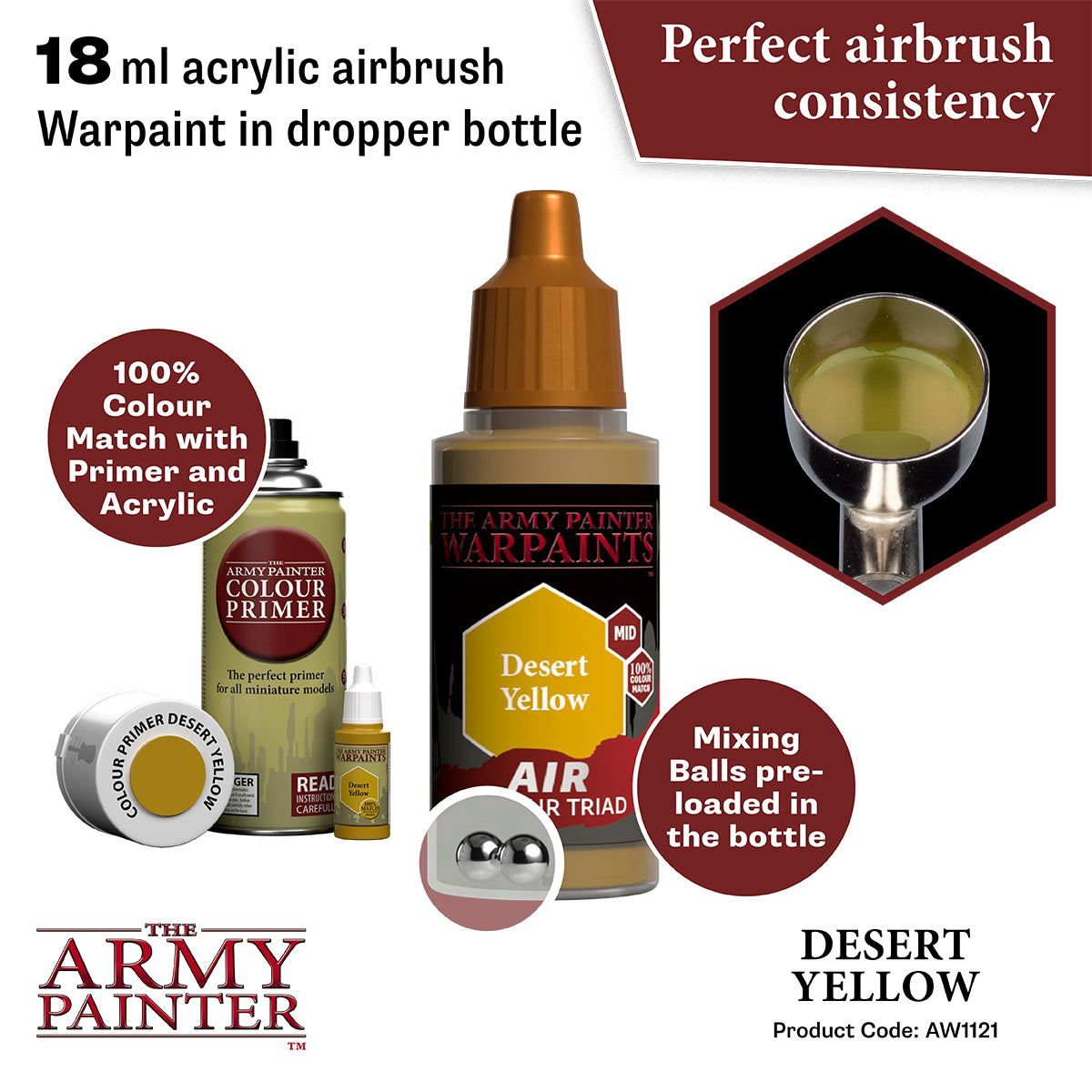 Army Painter Air Desert Yellow | 5713799112186