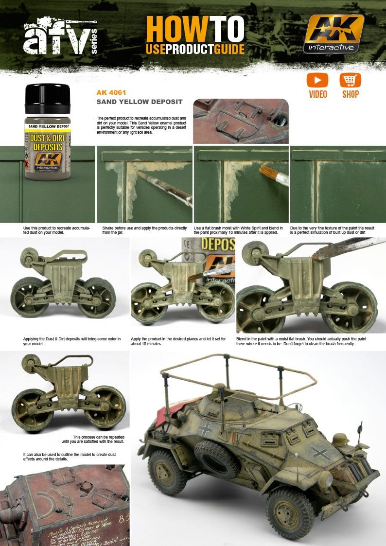 AK Interactive Sand Yellow Deposit | 8436535575119