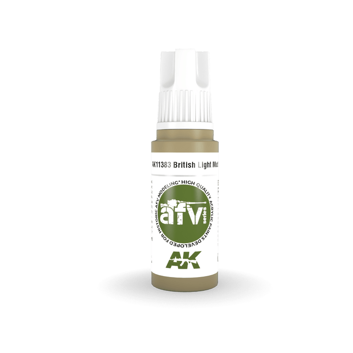 AK Interactive 3G British Light Mud | 8435568311398