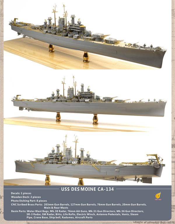 Very Fire 1/350 USS Des Moines DX version