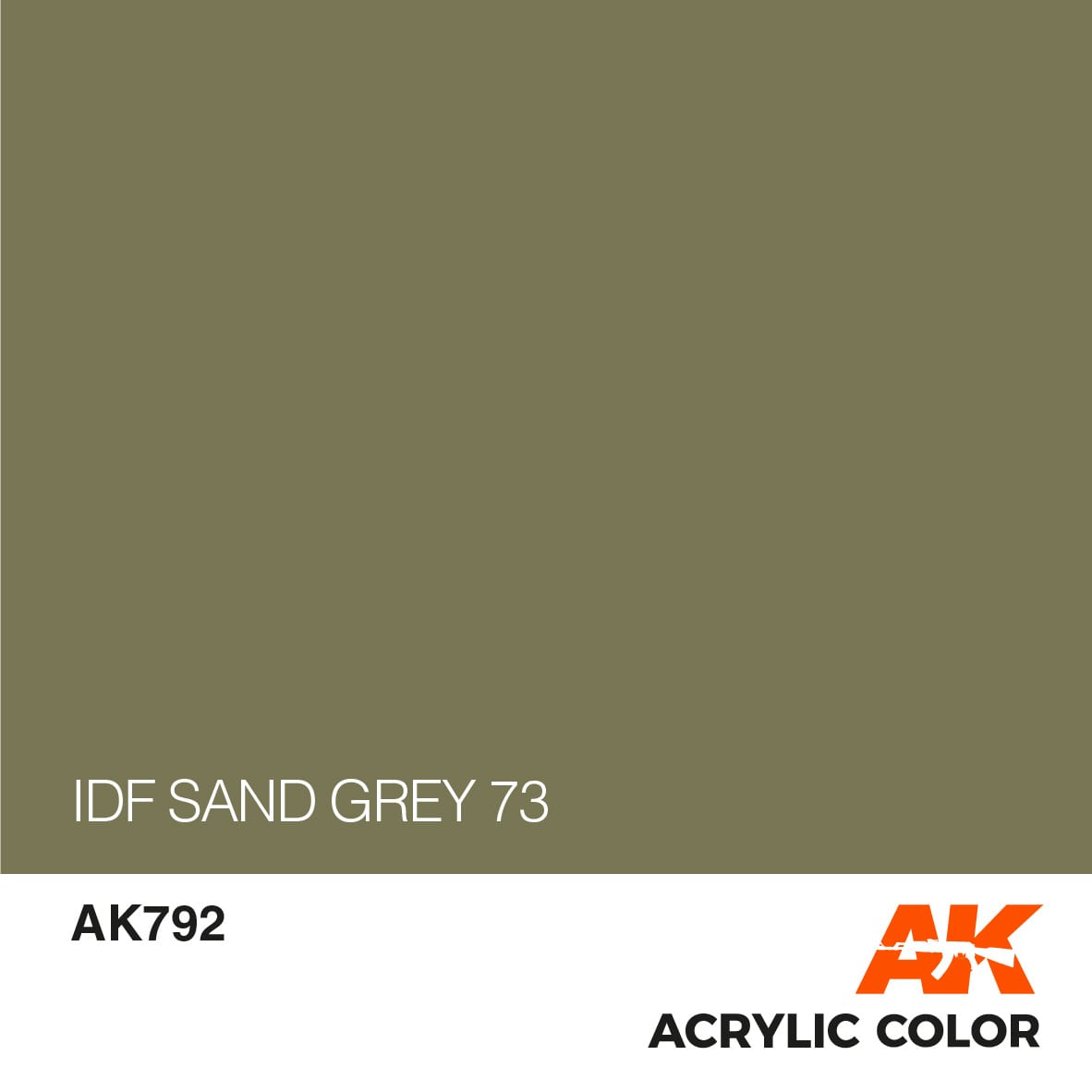 AK Interactive IDF Sand Grey 73-17ml | 8436535577922