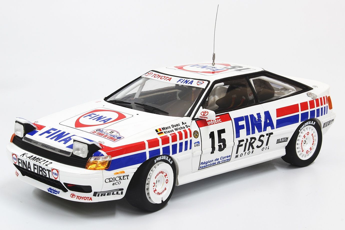 Platz 1/24 Toyota Celica GT-Four ST165 '91 Tour de Corse | 4545782063790
