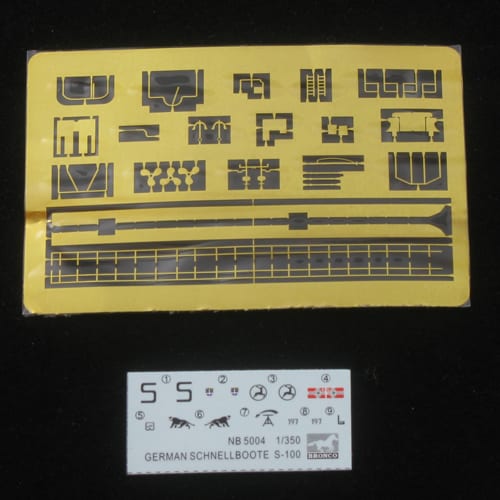 Bronco Models 1/350 German S-100 Class Schnellboot Attack Ship | 4544032656836