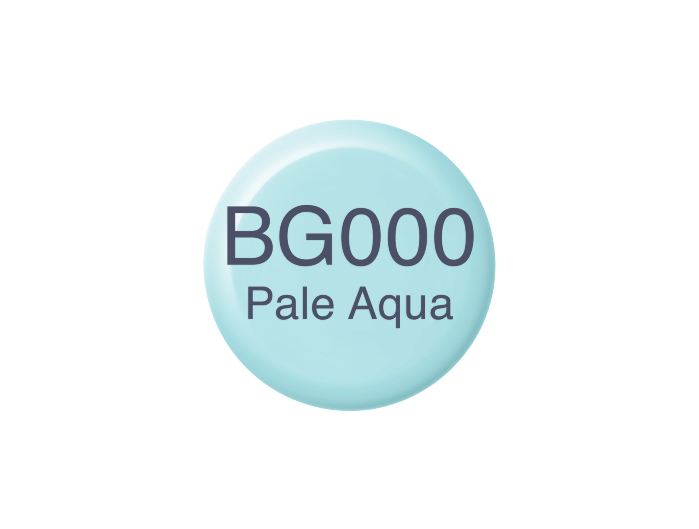 Copic Ink Refill Blue Greens, Pale Aqua BG000 | 4511338056165