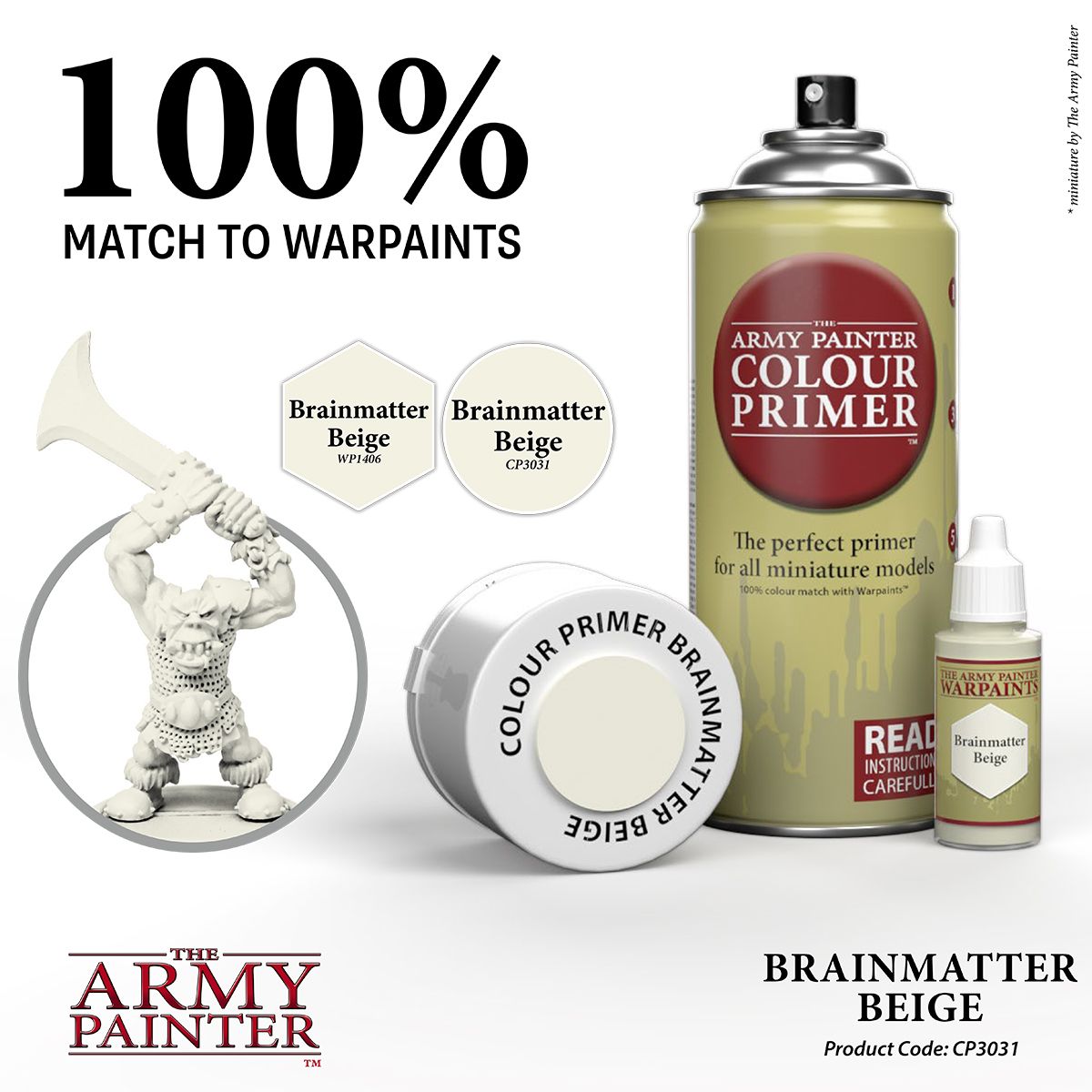 Army Painter Colour Primer - Brainmatter Beige | 5713799303119