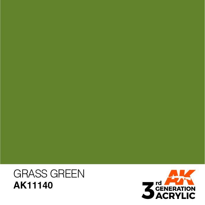 AK Interactive 3G Acrylic Grass Green 17ml | 8435568303737