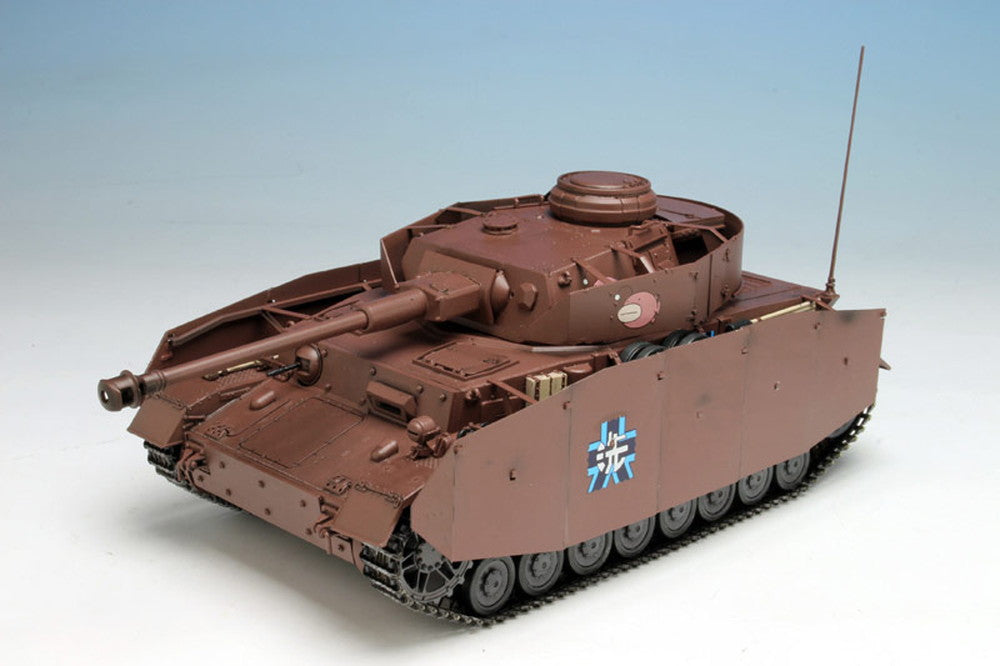 Platz x Dragon 1/35 GIRLS und PANZER der FILM Panzer Kampfwagen IV Ausf. D Kai (Ausf. H Ver) Tank (Figures not included) | 4545872034110