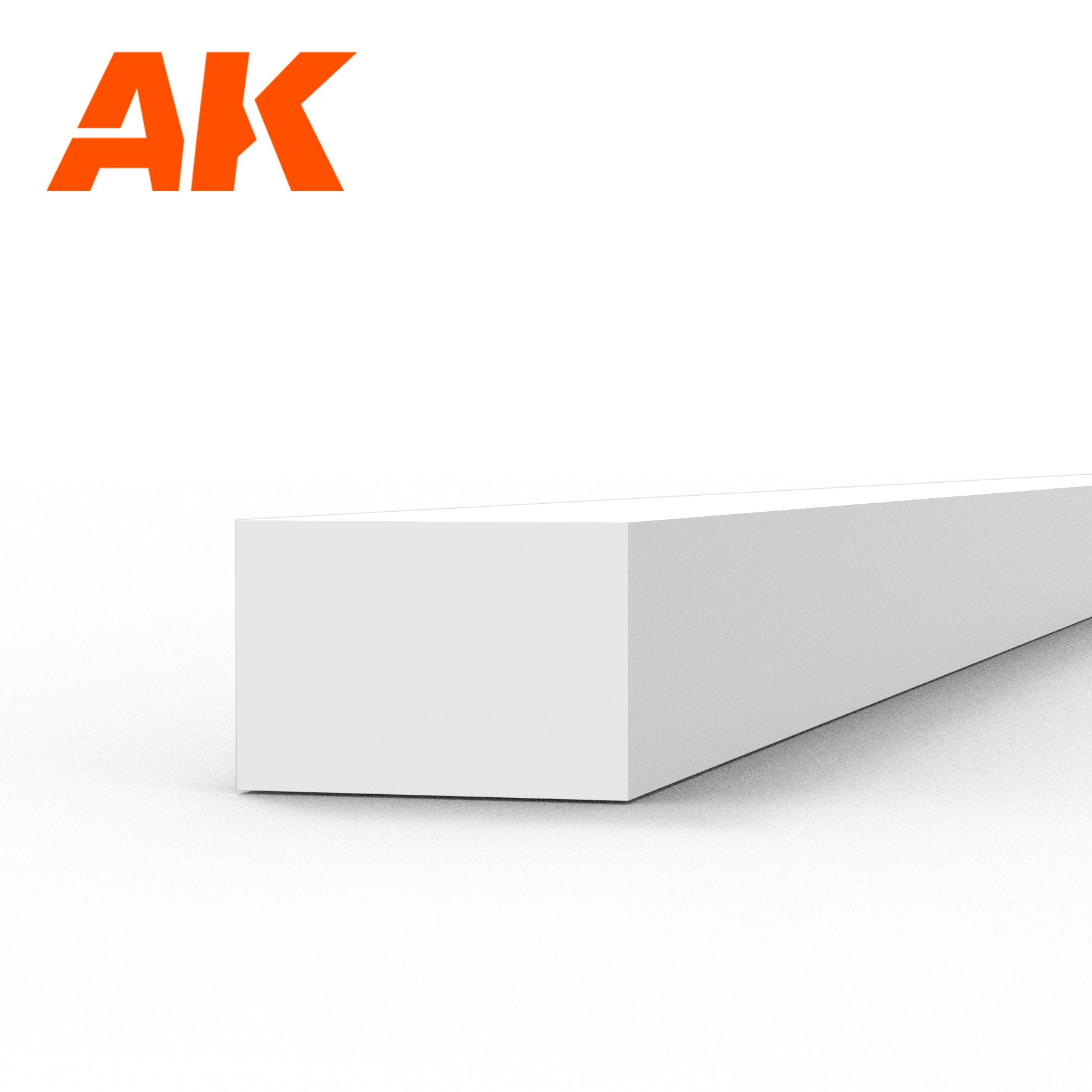 AK Interactive Styrene Strip - 2.00 x 3.00 x 350mm x 8 Units | 8435568313248