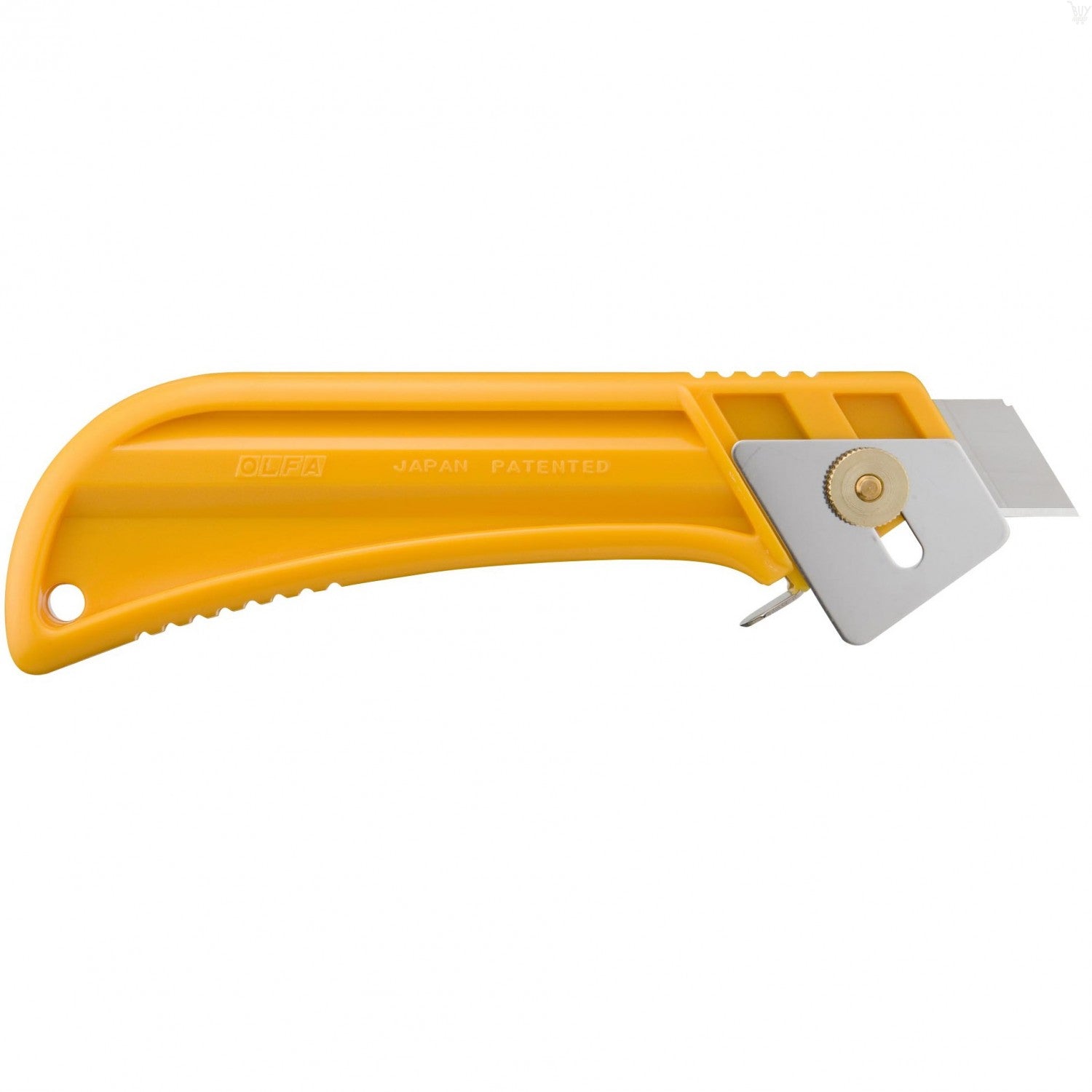 OLFA 18mm CL Carton & Packaging Materials Utility Knife with Depth Gauge | 091511200140