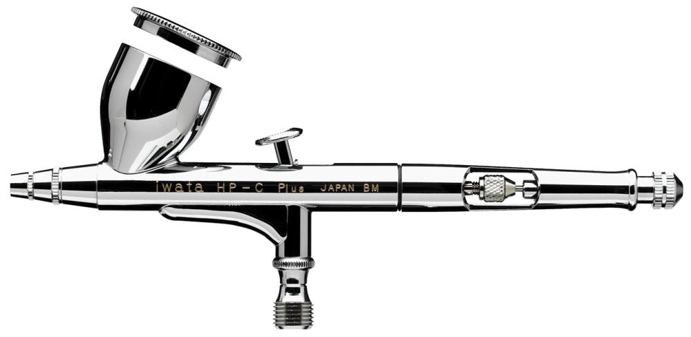 IWATA High Performance HP-C Plus Gravity Feed Dual Action Airbrush | 734748050415