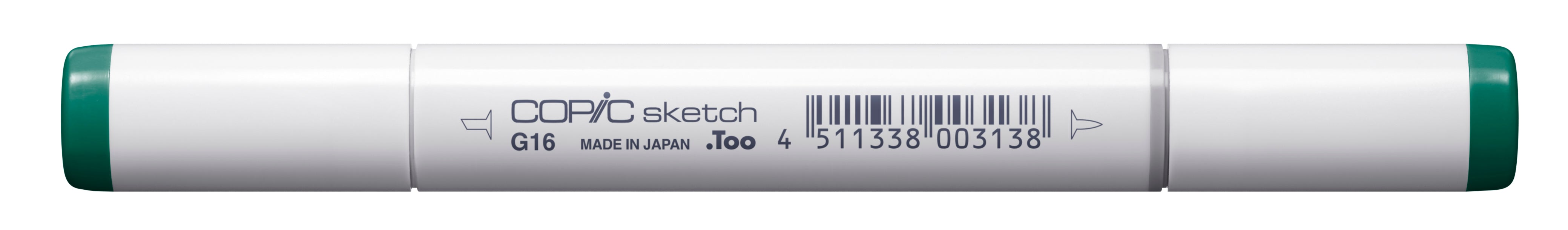 Copic Sketch Marker Greens, Malachite G16 | 4511338003138