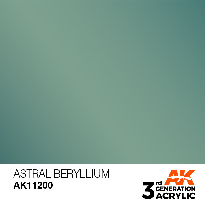 AK Interactive 3G Acrylic Astral Beryllium 17ml