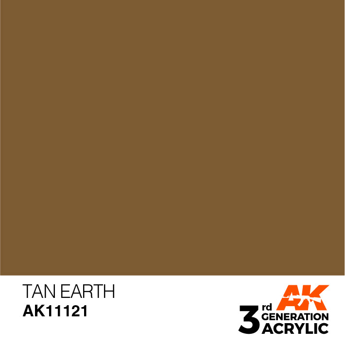 AK Interactive 3G Acrylic Tan Earth 17ml | 8435568303546