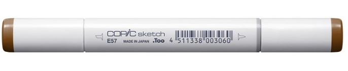Copic Sketch Marker Earths, Light Walnut E57 | 4511338003060