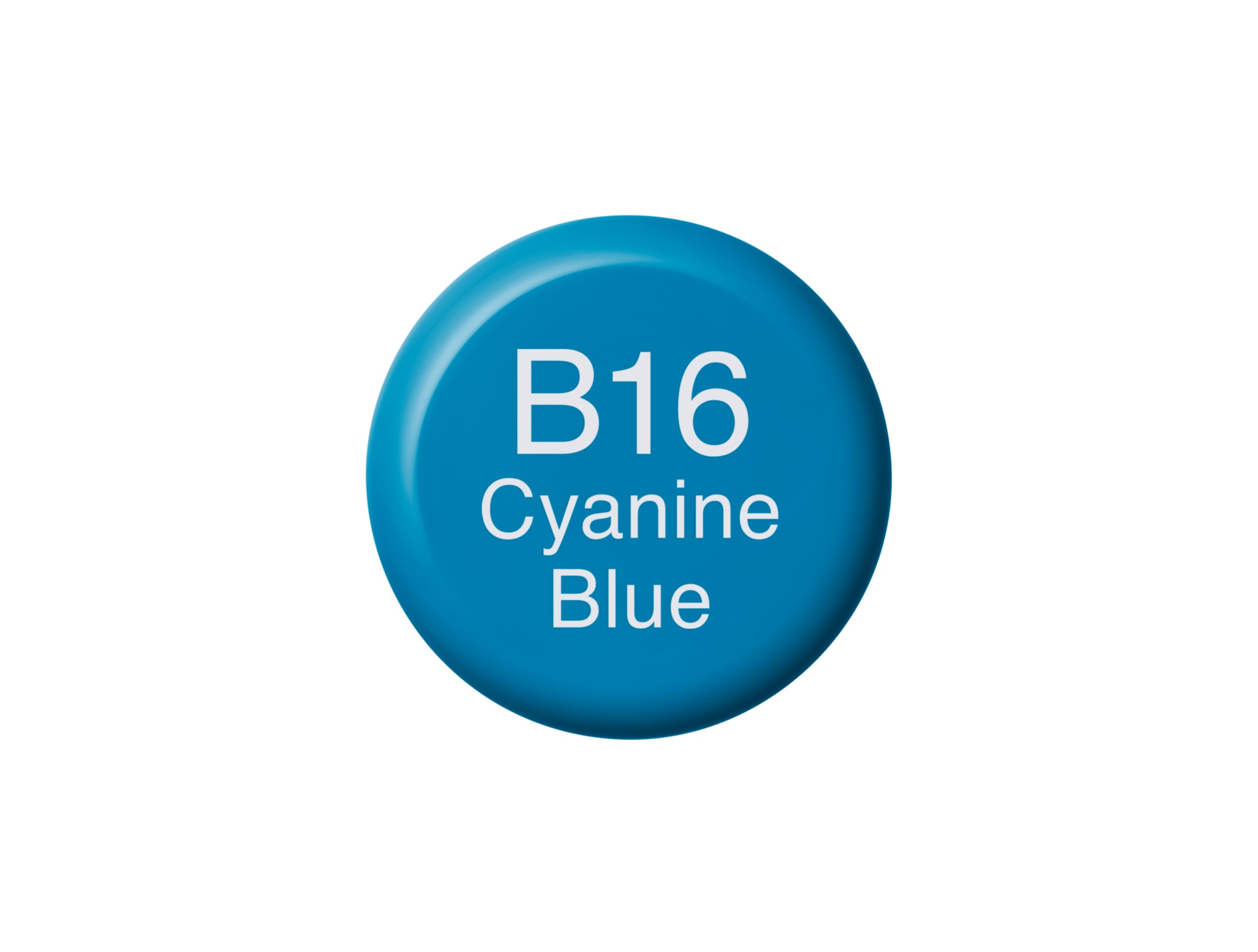 Copic Ink Refill Blues, Cyanine Blue B16 | 4511338055908