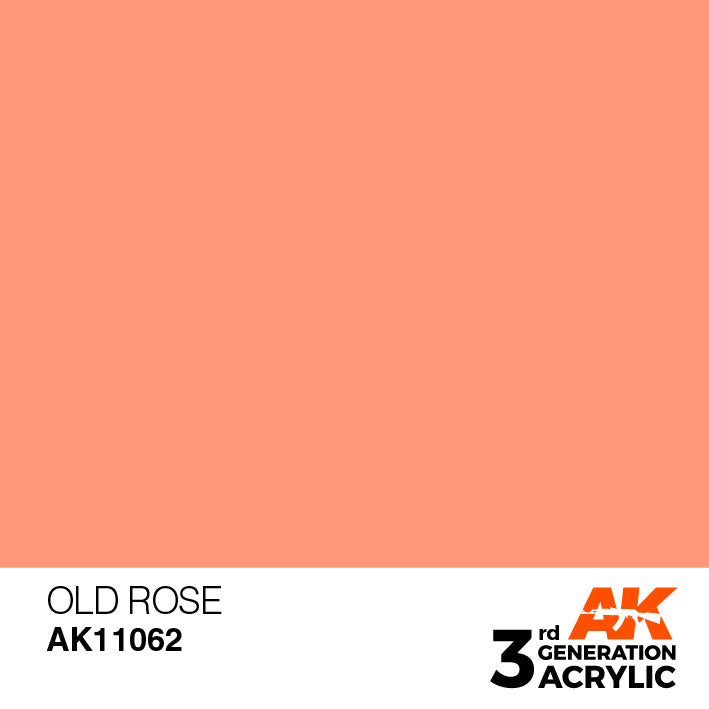AK Interactive 3G Acrylic Old Rose 17ml | 8435568302952