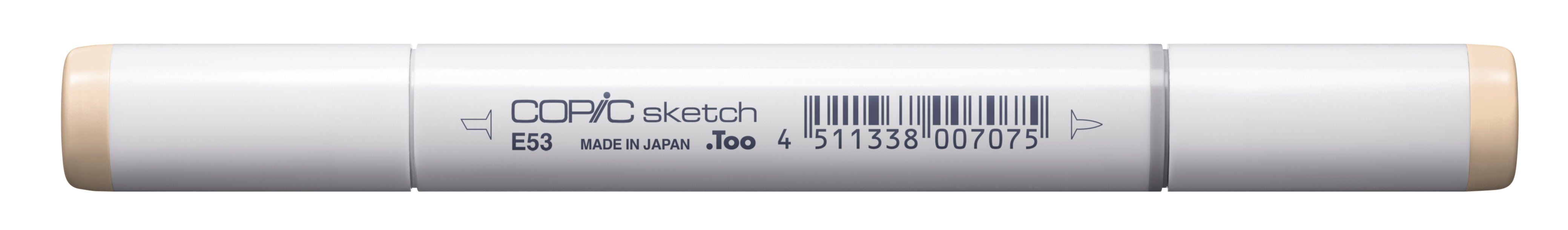 Copic Sketch Marker Earths, Raw Silk E53 | 4511338007075