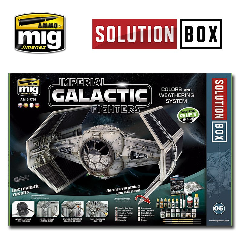 Ammo Mig Imperial Galactic Fighters Solution Box | 8432074077206