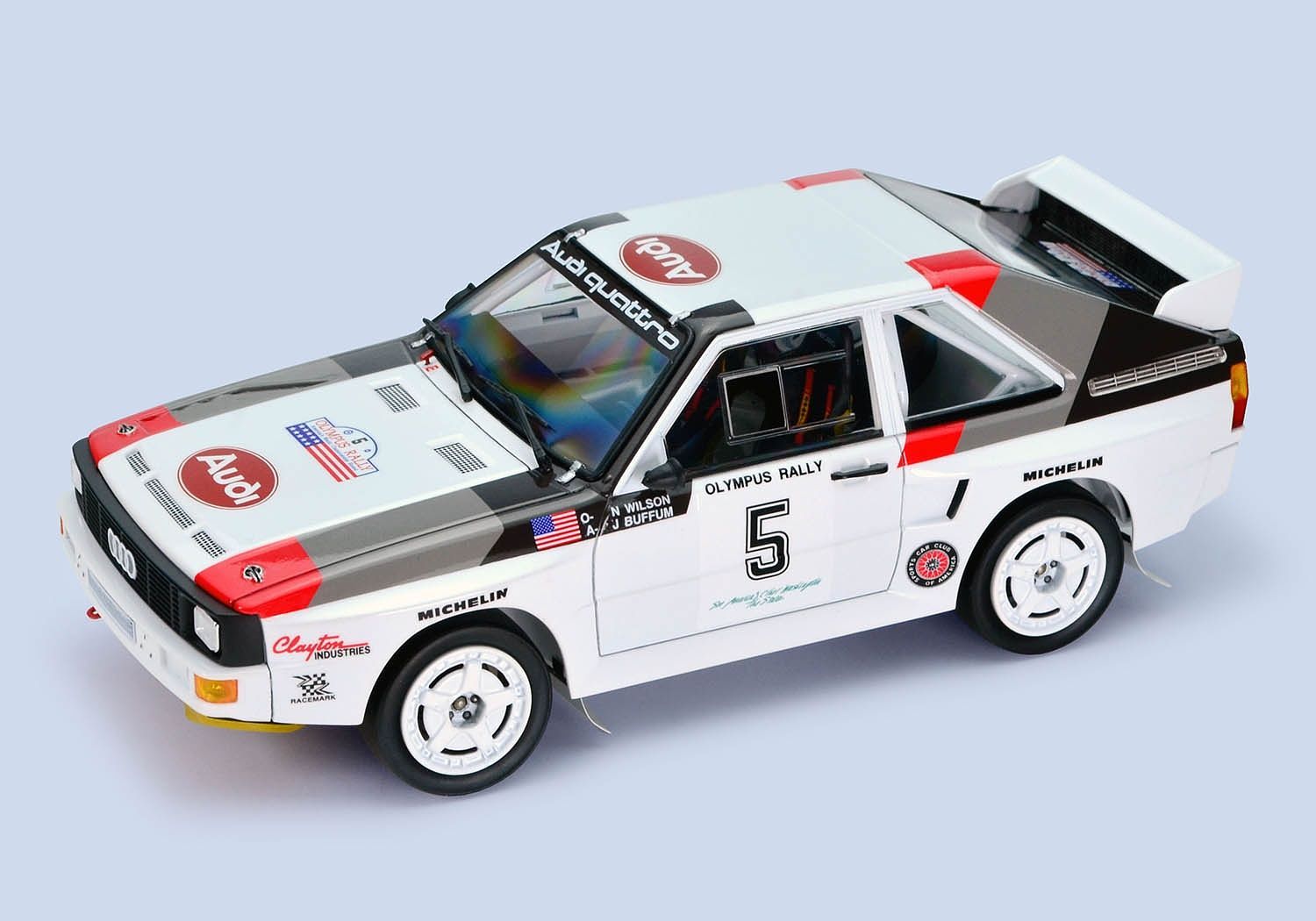 Platz 1/24 Audi Sport Quattro S1 '86 US Olympus Rally | 4545782063127