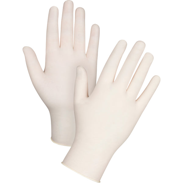 Zenith Examination Grade Powdered Latex Gloves, 4-mil, Medium, 100 Count