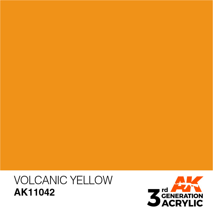 AK Interactive 3G Acrylic Volcanic Yellow 17ml | 8412548894942