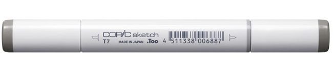 Copic Sketch Marker Grays, Toner Gray T7 | 4511338006887