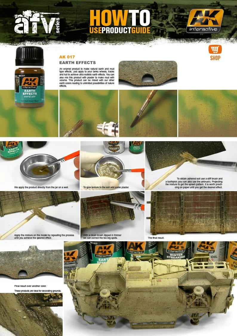 AK Interactive Earth Effects | 8436535570176