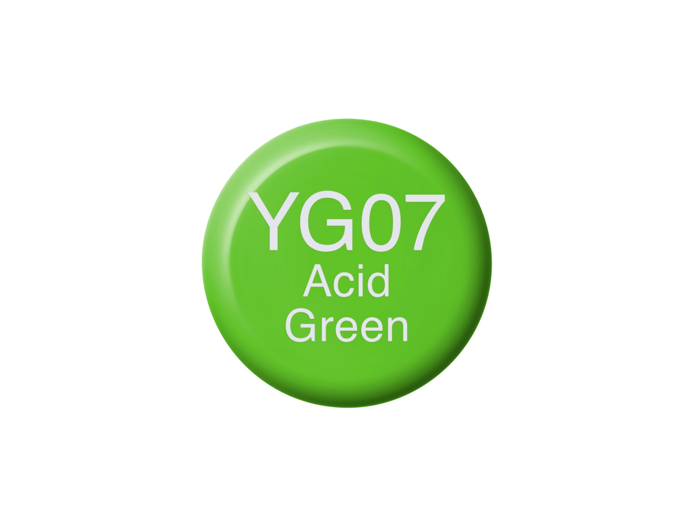 Copic Ink Refill Yellow Greens, Acid Green YG07 | 4511338058398