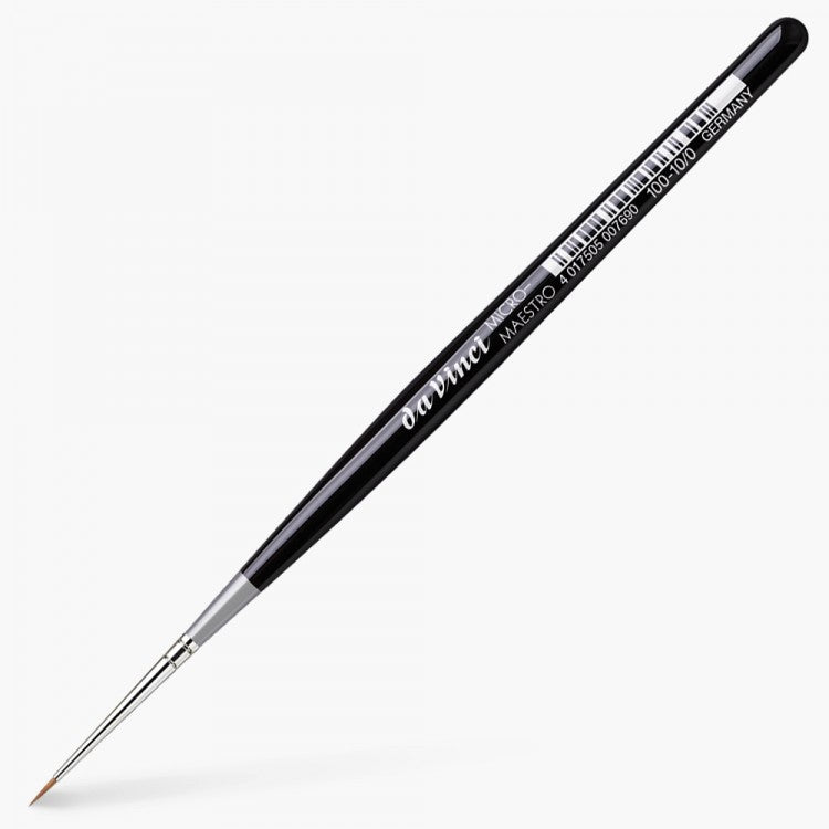 Da Vinci MICRO-MAESTRO Series 100, Siberian Kolinsky red sable hair, Size:-10 | 4017505007690