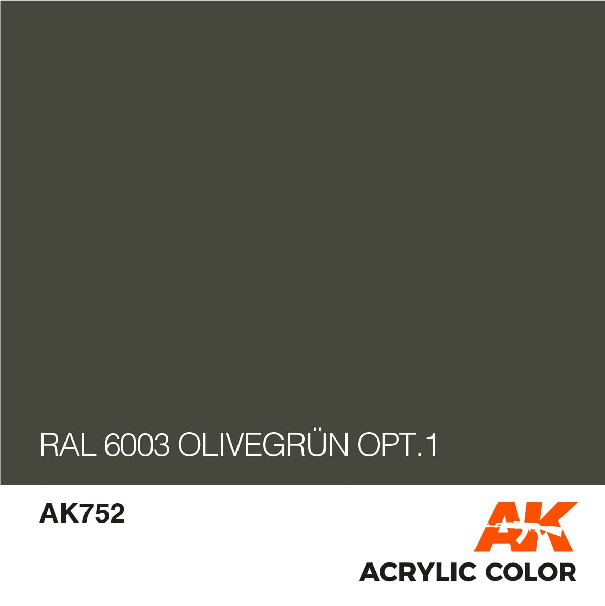 AK Interactive RAL 6003 Olivegrun opt.1-17ml | 8436535577526