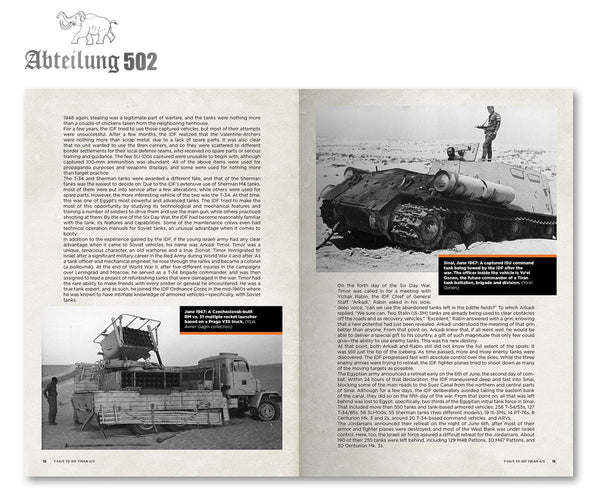 Abteilung502 T-54/5 to IDF Tiran 4/5, The Birth of a Bastard Tank